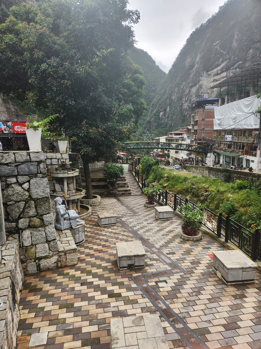On the ground in Peru